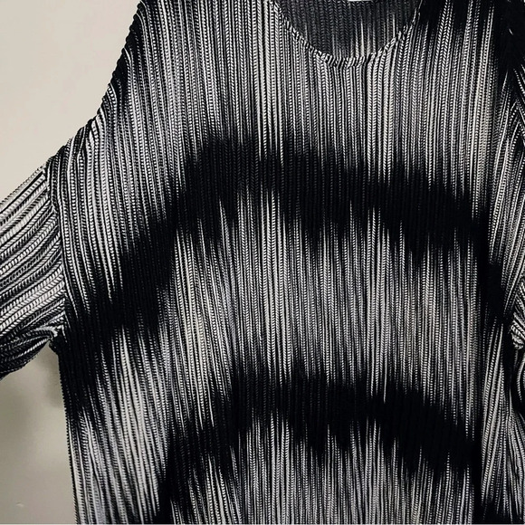 Alberto Makali flowy tunic top chic boho chic classy office plus-size - Picture 5 of 6